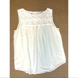 Loft, off white, MP, sleeveless top.